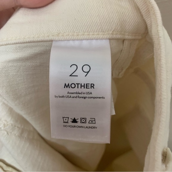 Mother Superior The Hustler Patch Pocket Flood Jeans Act Natural Size 29 - Picture 14 of 16